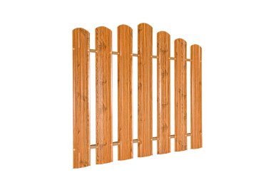 Metalden yapılmış tek bir barış tahtası basit çit. Paslanmaz çelik çit parçaları. Galvanize materyalin endüstriyel tasarımı.