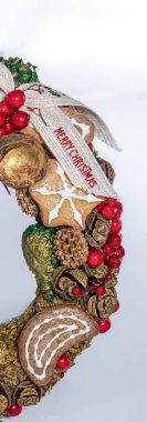 Noel Bahar Mumu Mumu Zencefilli Noel Ağacı Beyaz Kar Kutlaması