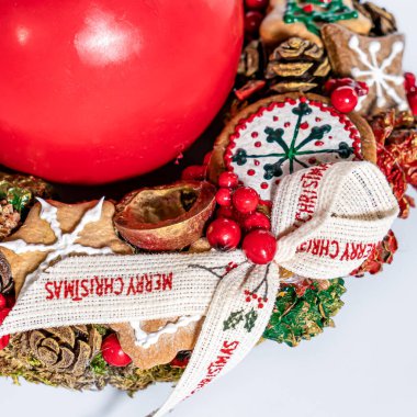 Noel Bahar Mumu Mumu Zencefilli Noel Ağacı Beyaz Kar Kutlaması