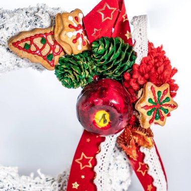 Noel Bahar Mumu Mumu Zencefilli Noel Ağacı Beyaz Kar Kutlaması