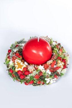 Noel Bahar Mumu Mumu Zencefilli Noel Ağacı Beyaz Kar Kutlaması