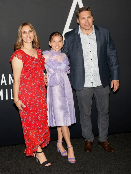 Los Angeles Prosince 2022 Amie Donald Rodina Přijíždějí Premiéru Filmu — Stock fotografie