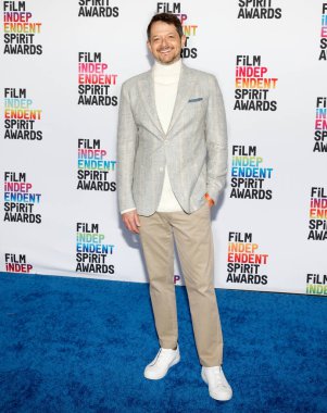 Santa Monica, Kaliforniya - 4 Mart 2023 Tyler Davidson, 2023 Bağımsız Ruh Ödülleri 'ne katıldı.