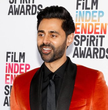 Santa Monica, California - Mart 04, 2023: Hasan Minhaj 2023 Bağımsız Film Ödülleri 'ne katıldı