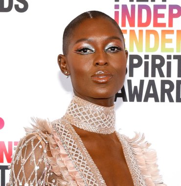 Santa Monica, California - 4 Mart 2023: Jodie Turner-Smith 2023 Bağımsız Film Ödülleri 'ne katıldı.