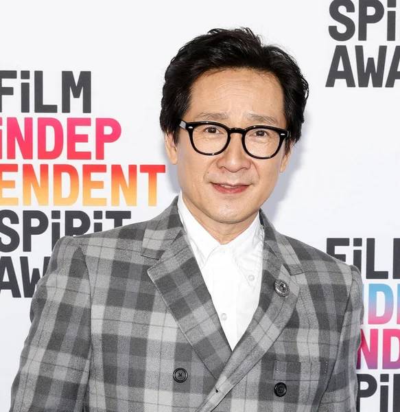 サンタモニカ カリフォルニア州 2023年3月4日 柯Huy Quanは2023年映画独立精神賞に出席します — ストック写真