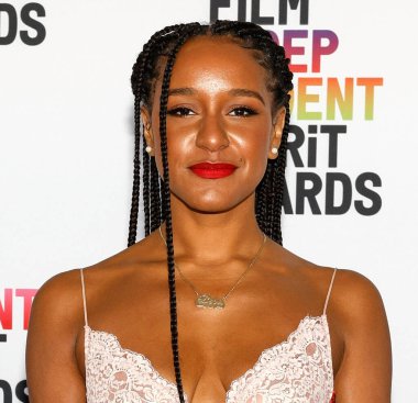 Santa Monica, Kaliforniya - 04 Mart 2023 Rebecca Huntt, 2023 Bağımsız Ruh Ödülleri 'ne katıldı.