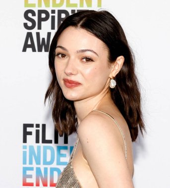 Santa Monica, California - 4 Mart 2023 Lily McInerny, 2023 Bağımsız Film Ödülleri 'ne katıldı.