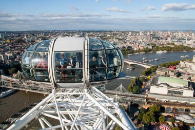 LONDON, ENGLAND - CIRCA SEPTEMBER 2014: İngiltere 'nin güzel manzarası Eylül 2014 Londra' da.