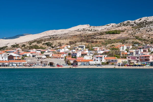 stock image view of Pag in Croatia circa July 2012 in Pag.