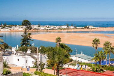 OUALIDIA, MOROCCO - CIRCA EPTEMBER 2014: Oualidia 'nın Eylül 2014' te Oualidia 'da görülmesi.