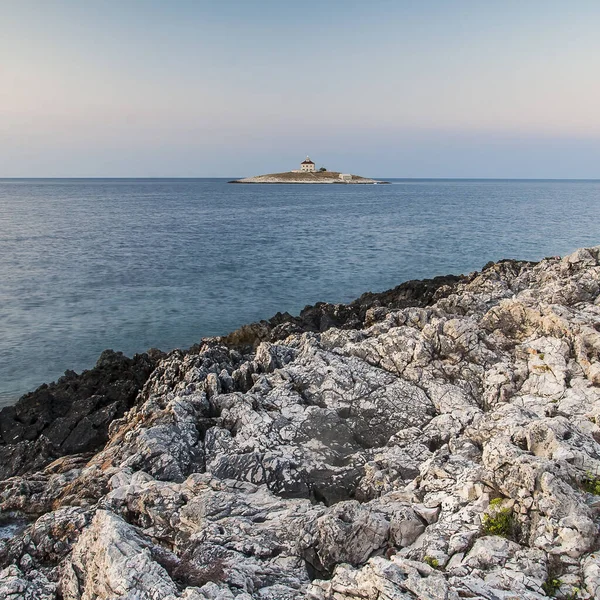 Vista Magnífica Pokonji Dol Ilha Hvar — Fotografia de Stock