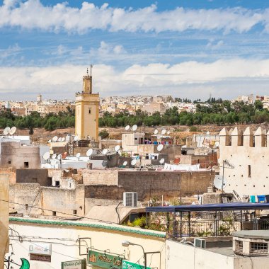 FES, MoroCCO - CRCA EPTESİ 2014: Fe 'deki eski Medine' ye bakış