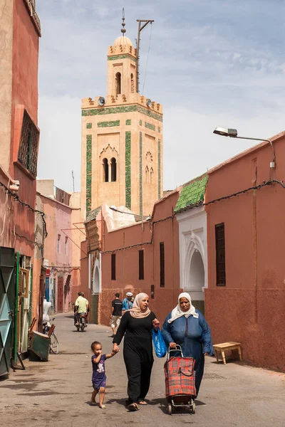 Stock image MARRAKECH, MOROCCO - CIRCA SEPTEMBER 2014: streets of Marrakesh circa September 2014 in Marrakech.