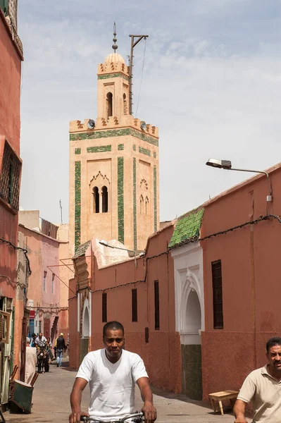 stock image MARRAKECH, MOROCCO - CIRCA SEPTEMBER 2014: streets of Marrakesh circa September 2014 in Marrakech.