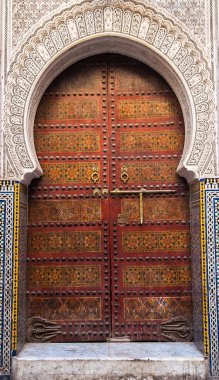 FES, MoroCCO - CRCA EPTESİ 2014: Fe 'deki eski Medine' ye bakış