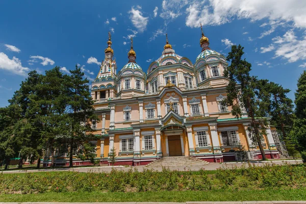 Almatie Kazakhstan Circa Juni 2017 Hemelvaart Kathedraal Ook Bekend Als — Stockfoto