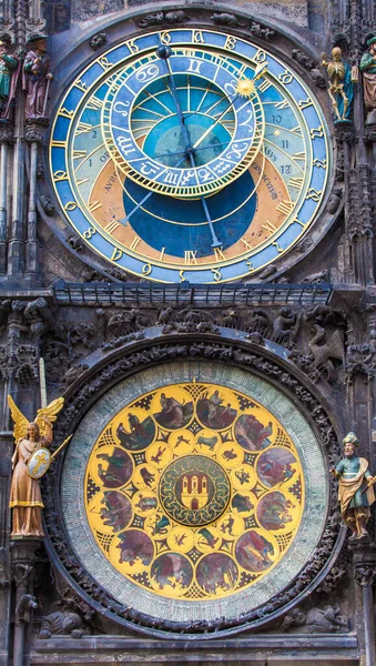 Veduta Dell Orologio Astronomico Praga — Foto Stock