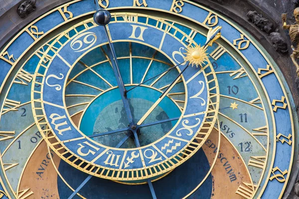 Vista Relógio Astronômico Praga — Fotografia de Stock