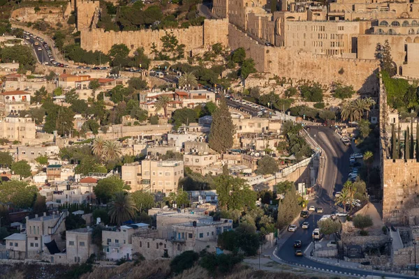 Jerusalem Israel Circa Maio 2018 Maravilhoso Panorama Cidade Jerusalém Por — Fotografia de Stock