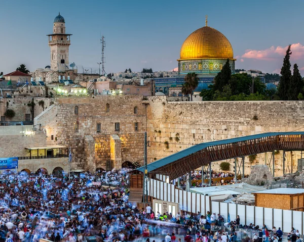 Jerusalem Israel Circa Mayis 2018 Kudüs Teki Batı Duvarı Manzarası — Stok fotoğraf