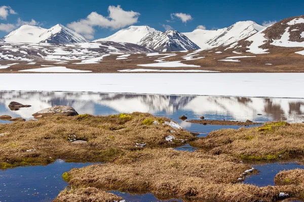 Kırgızistan 'ın Issyk Kul Bölgesinde Barskoon (Arabel) Syrts