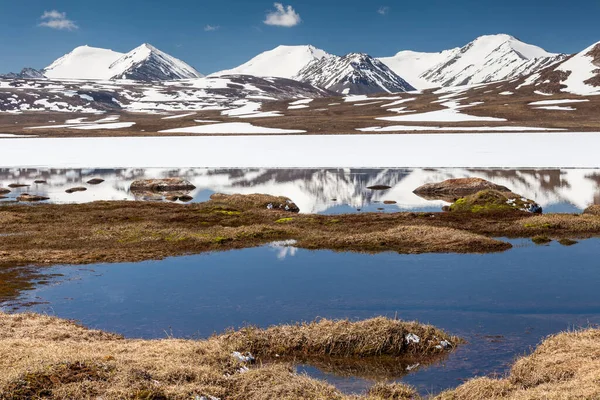 Kırgızistan 'ın Issyk Kul Bölgesinde Barskoon (Arabel) Syrts