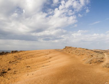 OUALIDIA, MOROCCO - CIRCA EPTEMBER 2014: Oualidia 'nın Eylül 2014' te Oualidia 'da görülmesi.