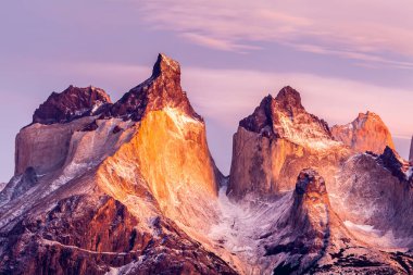 Torres Del Paine Ulusal Parkı, Şili.