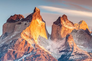 Torres Del Paine Ulusal Parkı, Şili.