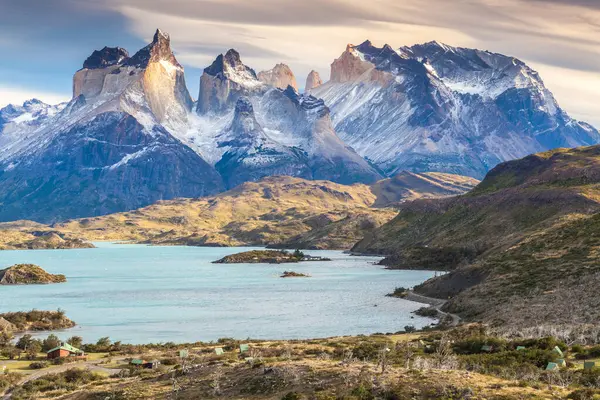 智利Torres Del Paine国家公园景观 — 图库照片