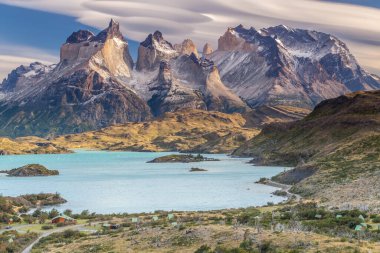 Torres Del Paine Ulusal Parkı, Şili.