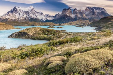 Torres Del Paine Ulusal Parkı, Şili.