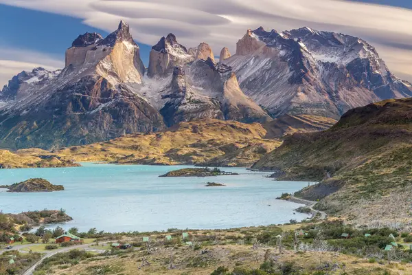 Blick Auf Den Torres Del Paine Nationalpark Chile — Stockfoto