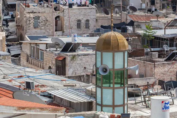 Jerusalem Israel Circa Μάιος 2018 Υπέροχο Πανόραμα Της Πόλης Της — Φωτογραφία Αρχείου