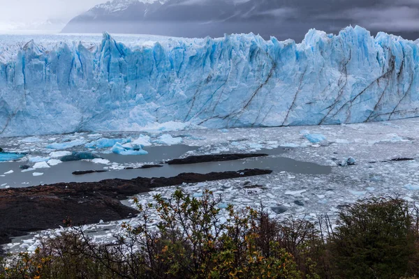 Ледник Перито Морено Национальный Парк Лос Гласиарес Аргентина — стоковое фото