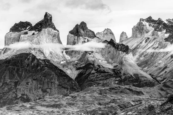 Вид Национальный Парк Торрес Дель Пайне Чили — стоковое фото