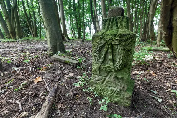 Evangelical Pre War Cemetery Bagicz Pomerani — Stock Photo, Image