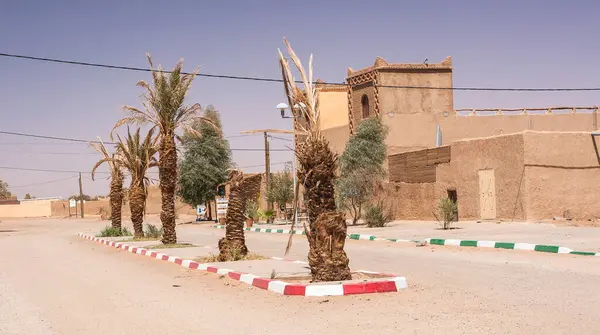 Hassilabied Marruecos Circa Septiembre 2014 Vista Del Pueblo Hassilabied Cerca — Foto de Stock