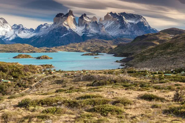 Vue Parc National Torres Del Paine Chili — Photo