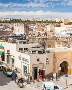 FES, MoroCCO - CRCA EPTESİ 2014: Fe 'deki eski Medine' ye bakış