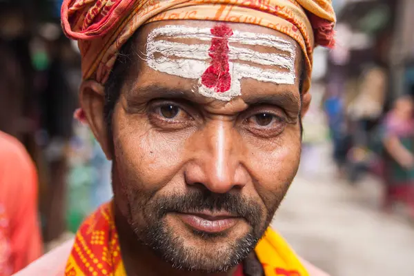 Kathmandu Nepal Circa Νοεμβριοσ 2013 Sadhu Στους Δρόμους Του Κατμαντού — Φωτογραφία Αρχείου