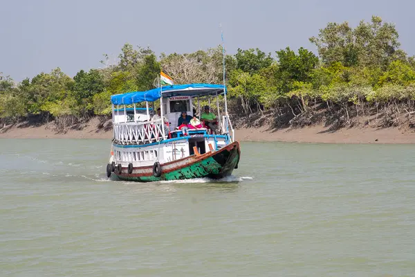Sundarbans India Circa Noviembre 2013 Sundarbans Bosque Manglares Más Grande — Foto de Stock