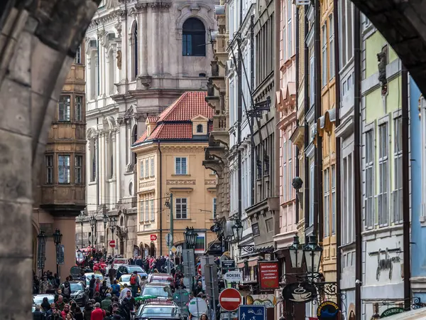 Prague Czech Org Circa May 2017 View City Prague Capital — 图库照片