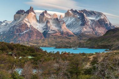 Torres Del Paine Ulusal Parkı, Şili.