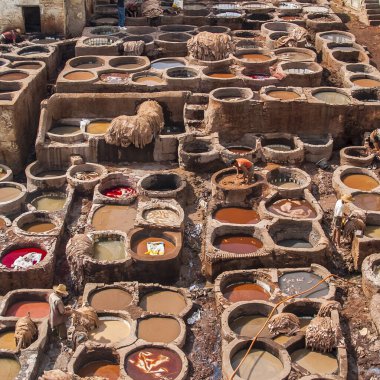 FES, MoroCCO - CRCA EPTESİ 2014: Fe 'deki eski Medine' ye bakış