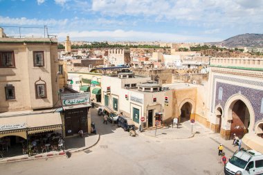 FES, MoroCCO - CRCA EPTESİ 2014: Fe 'deki eski Medine' ye bakış