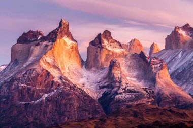 Torres Del Paine Ulusal Parkı, Şili.