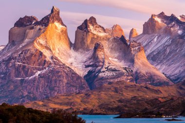 Torres Del Paine Ulusal Parkı, Şili.