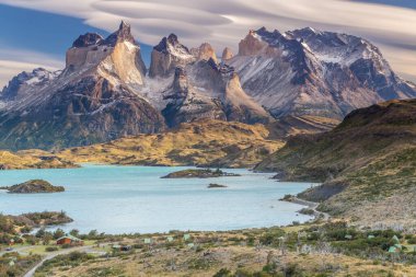 Torres Del Paine Ulusal Parkı, Şili.